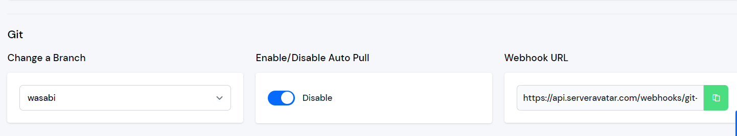 Application - github enable
