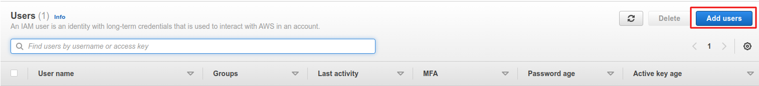 AWS Lightsail - User