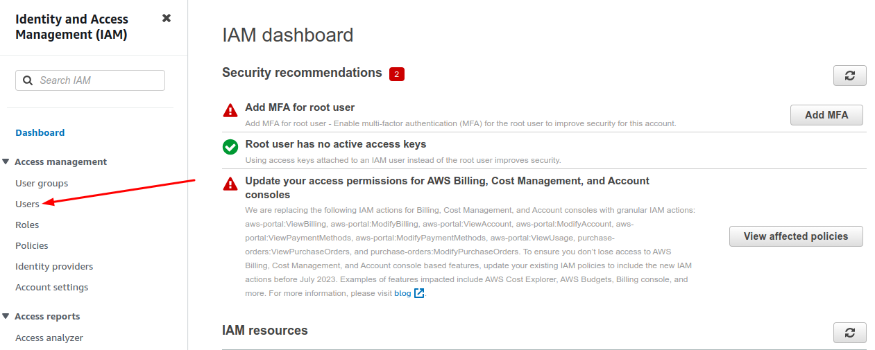 AWS Lightsail - User